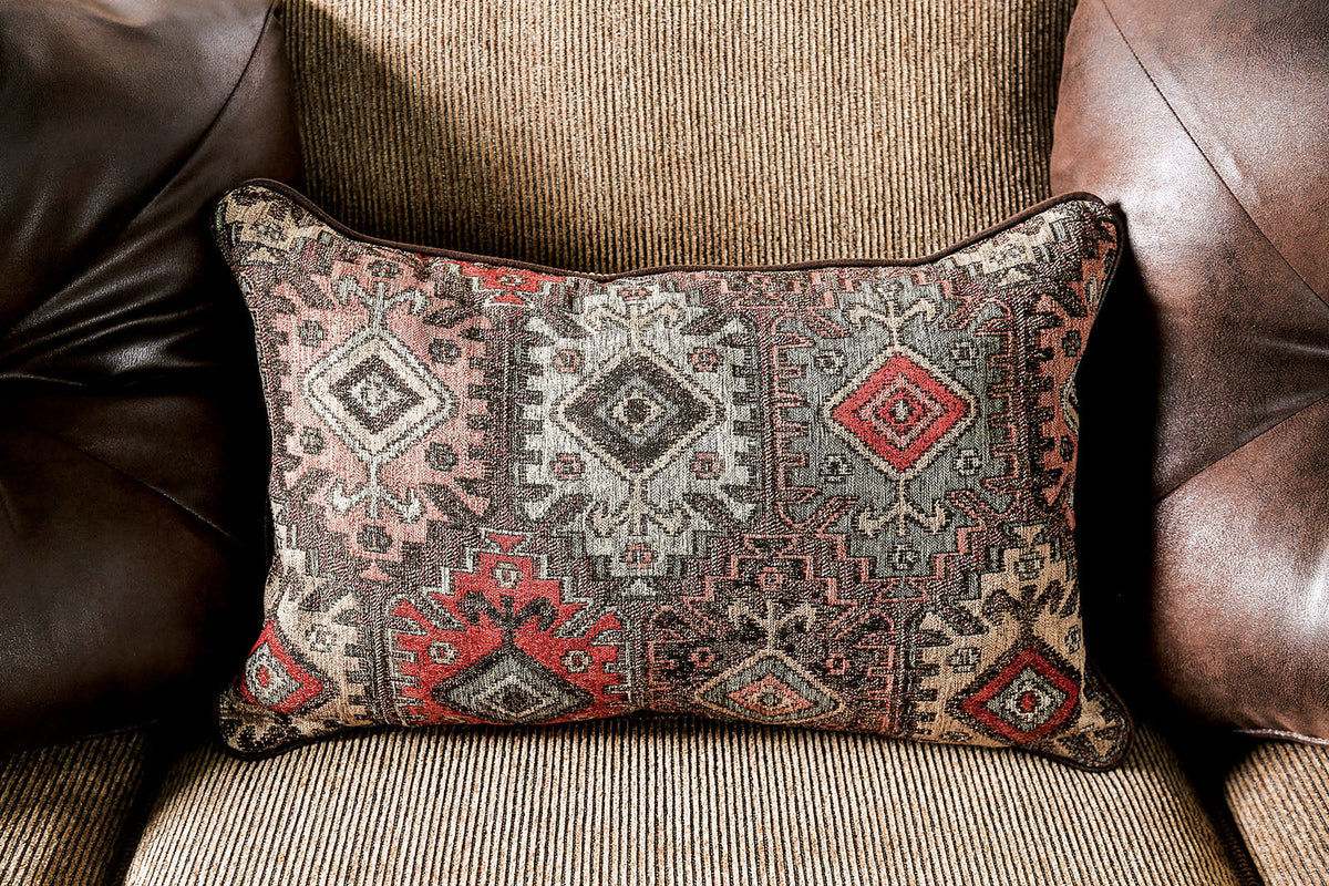 Fletcher Brown/Tan Transitional Living Room Set
