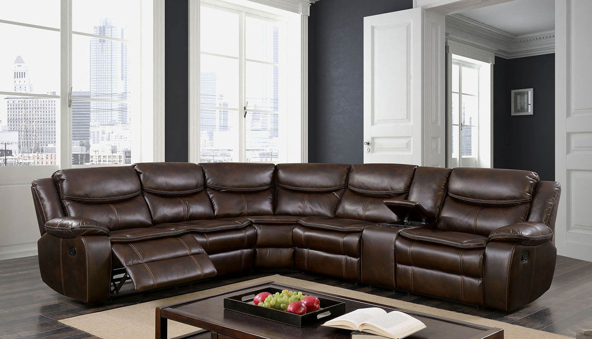 GATRIA Brown Sectional