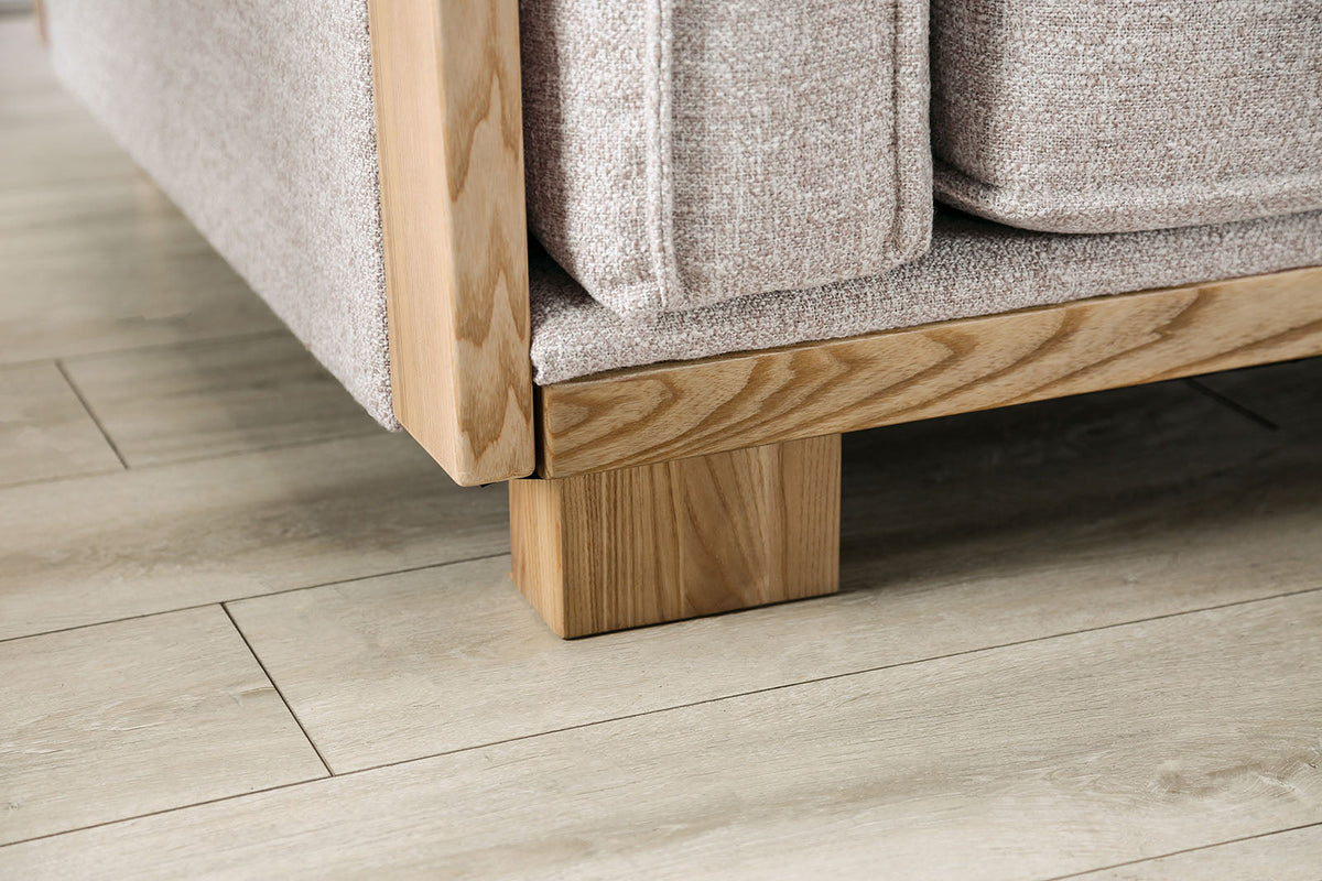 Harstad Light Brown/Natural Chair