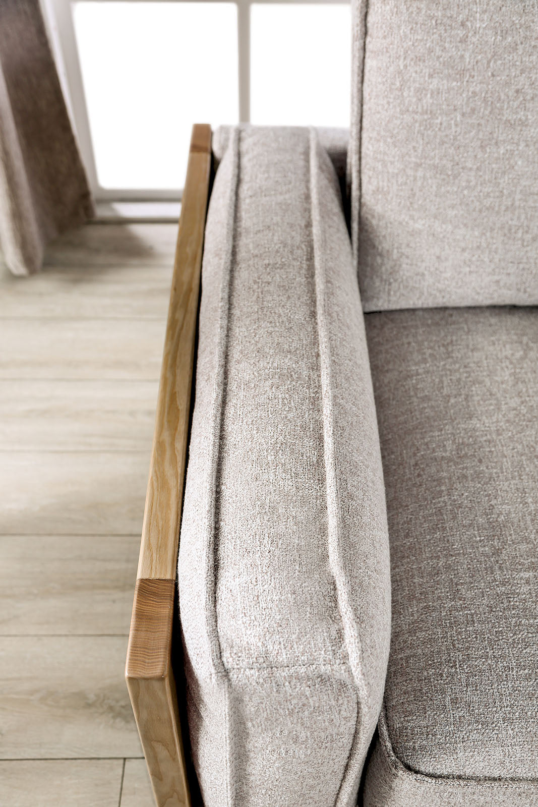Harstad Light Brown/Natural Sofa