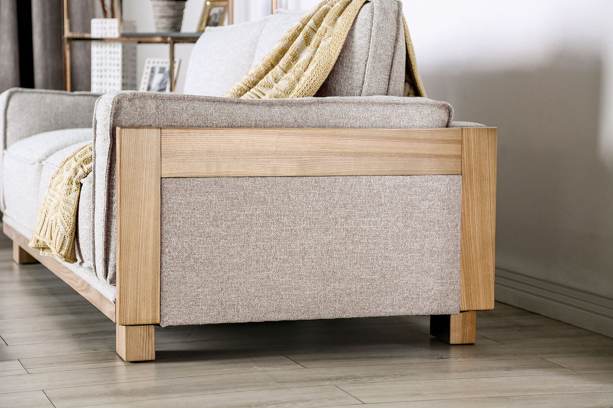 Harstad Light Brown/Natural Sofa