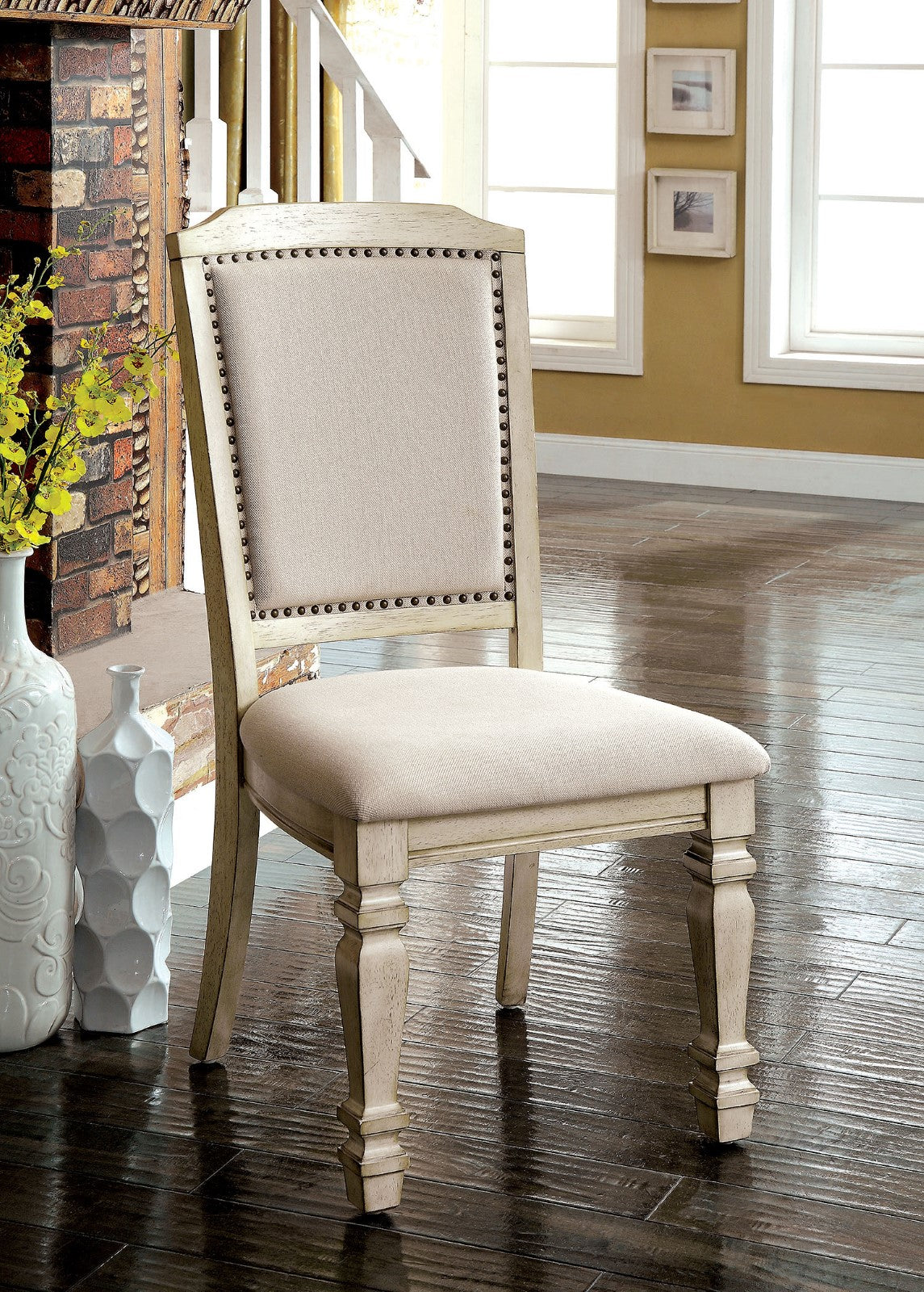 Holcroft Antique White/Ivory Side Chair