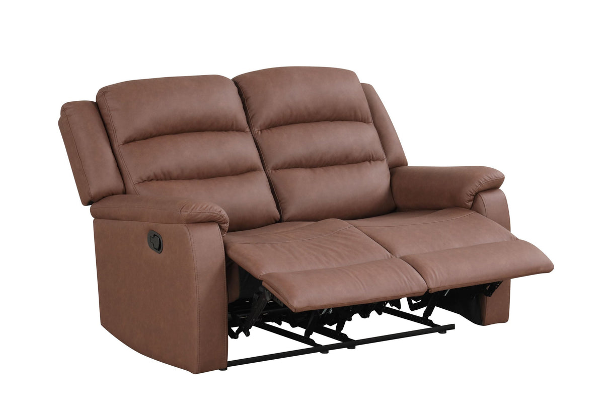 Hope Brown 3-Piece Reclining Set