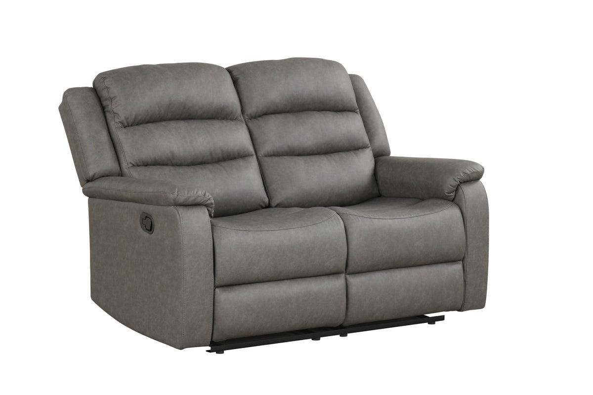 Hope Gray 3-Piece Reclining Living Room Set