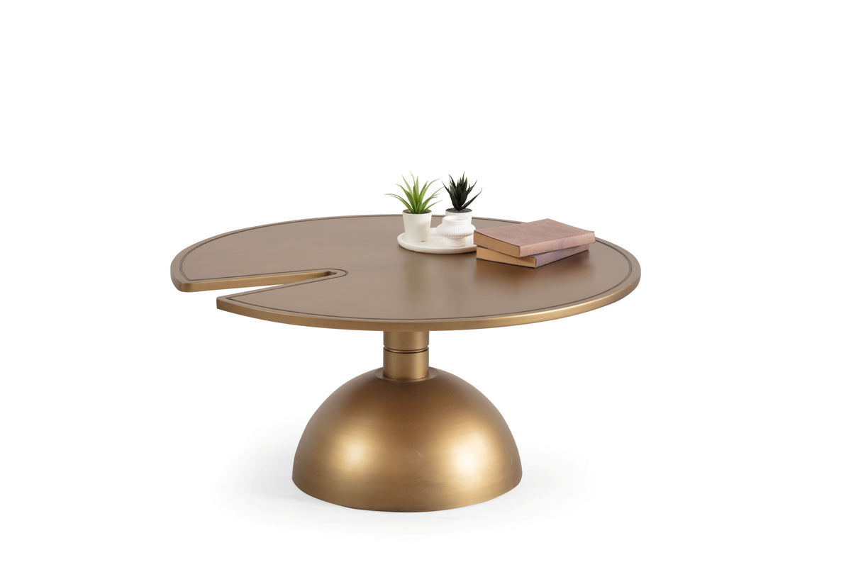 Horizon Gold 2-Piece Coffee Table Set