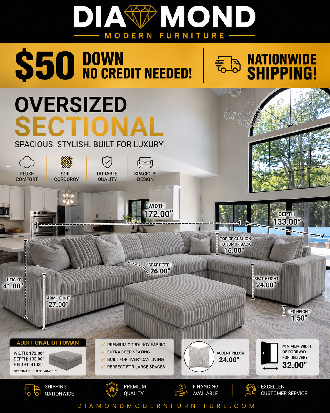 Santorini XL Sectional