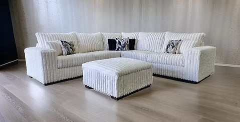 S345 Couduroy Sectional – Limited Time Offer