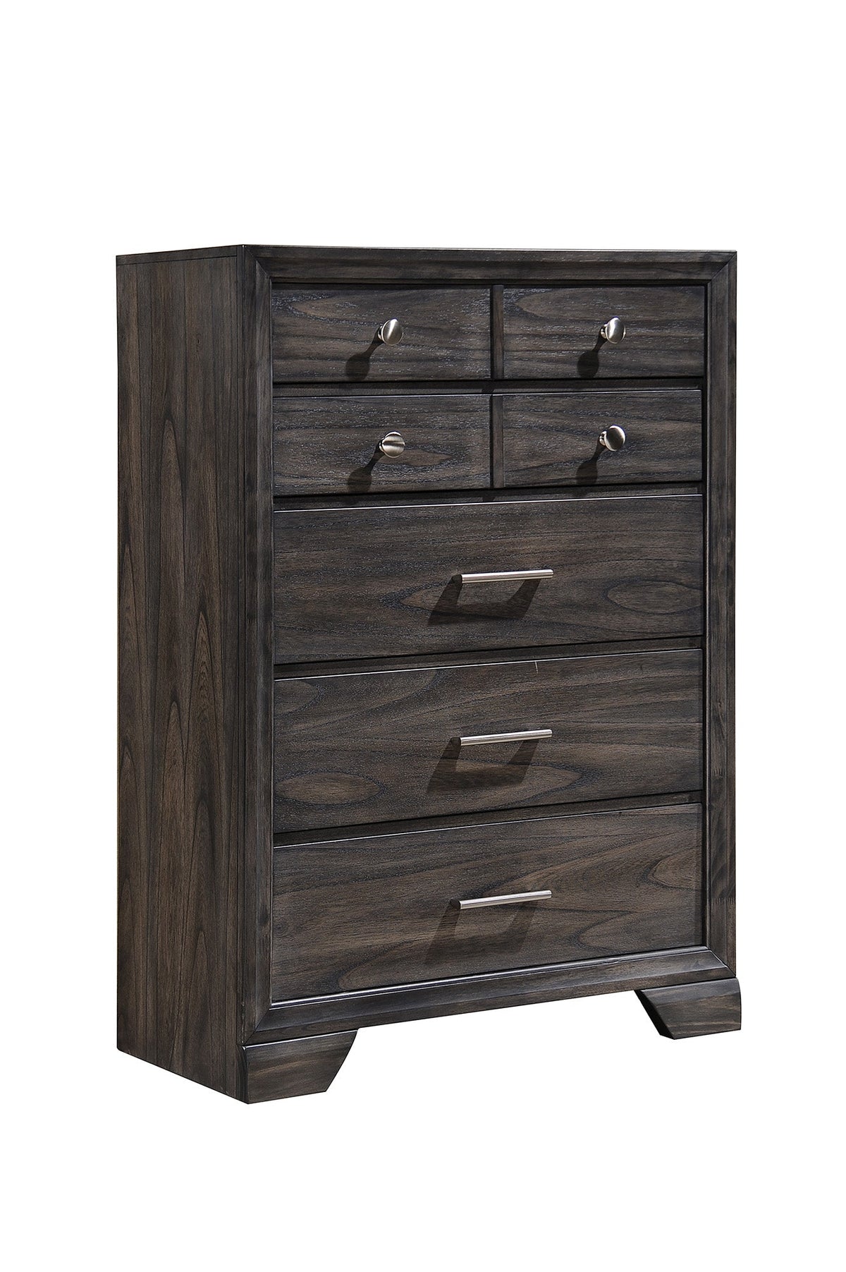 Jaymes Gray Sleigh Storage Platform Bedroom Set