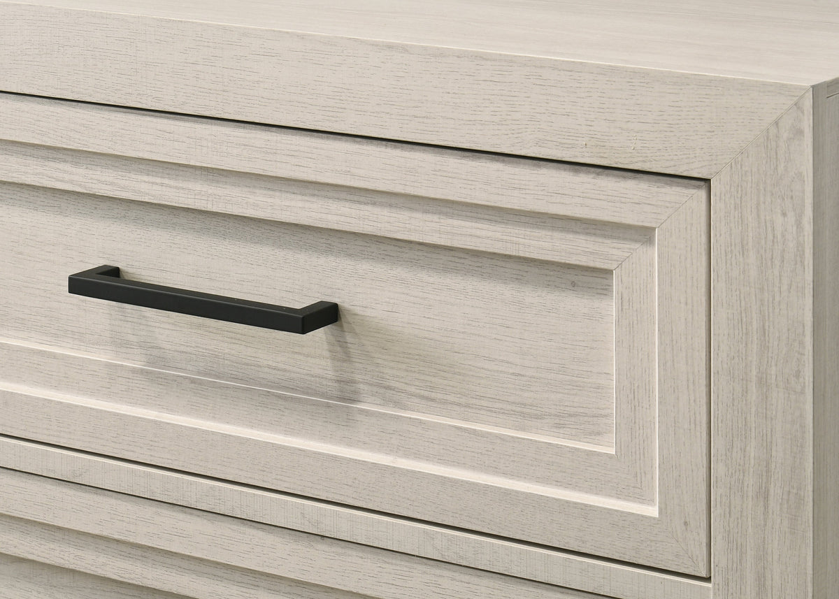 Lorraine Antique White Panel Bedroom Set