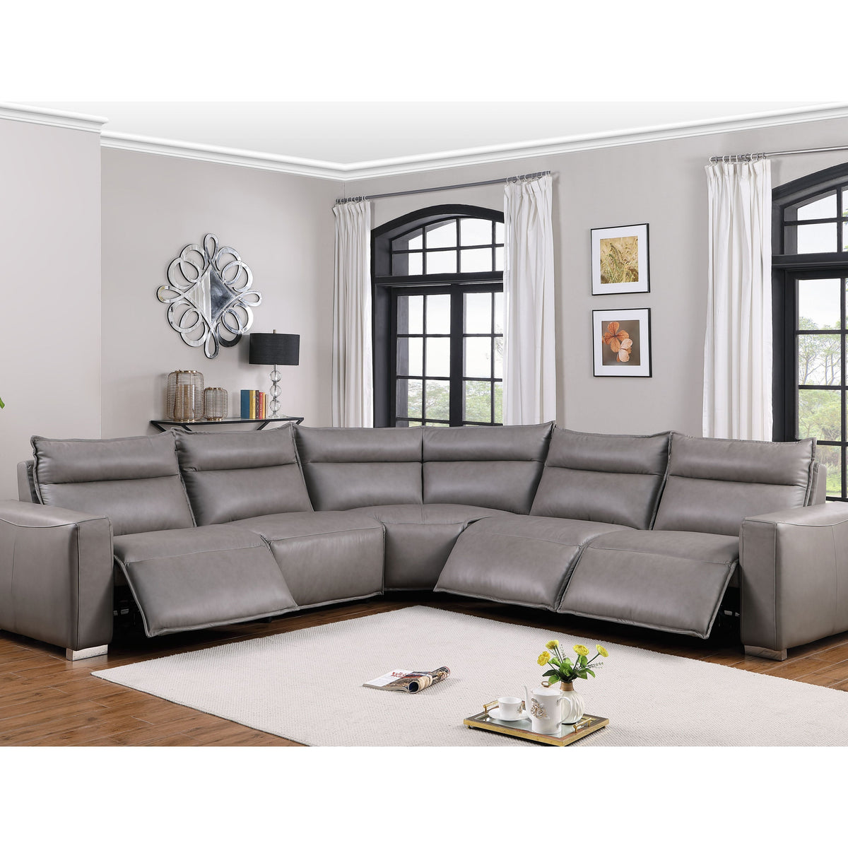 Sierra Stone Reclining Sectional