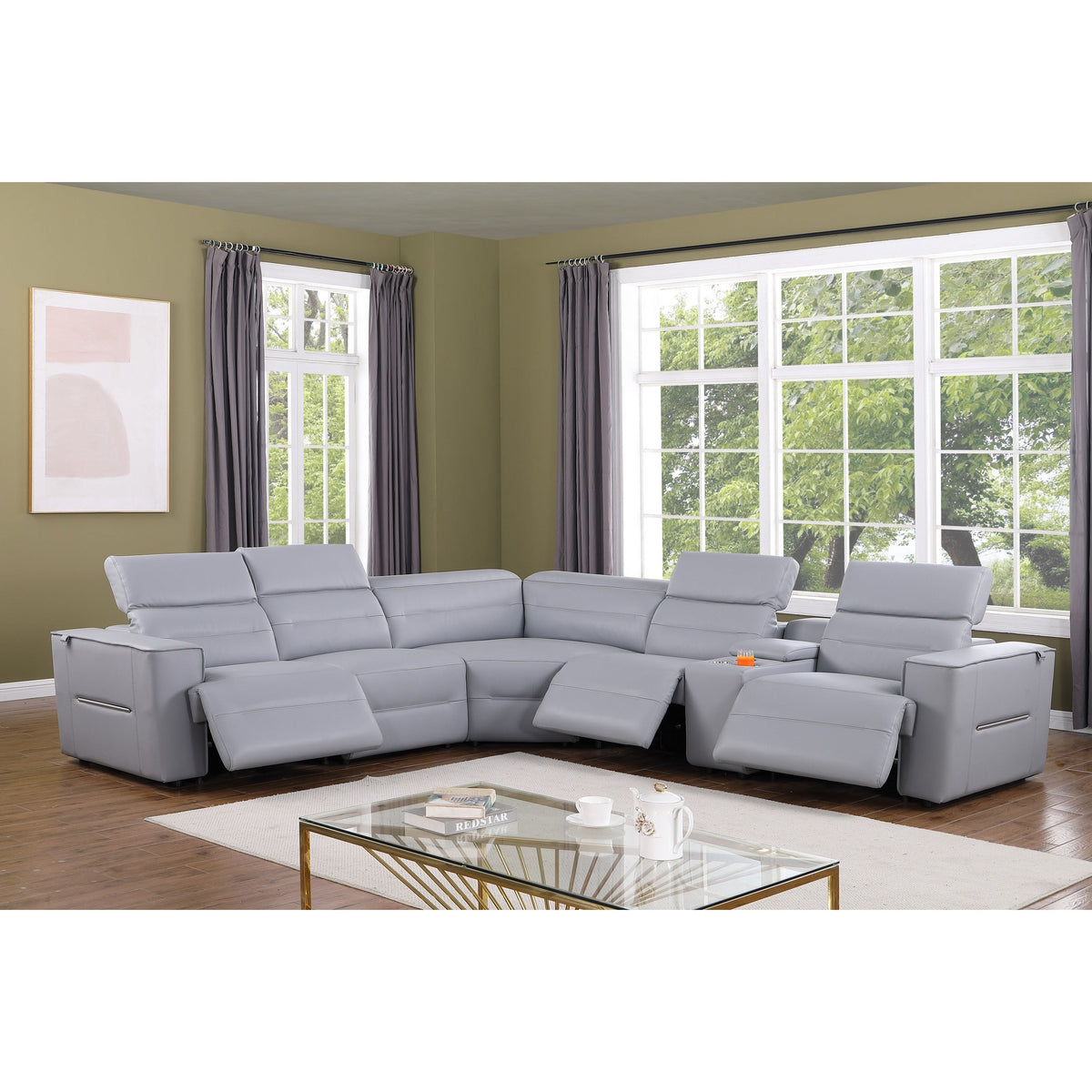Nexus Sky Power Reclining Sectional