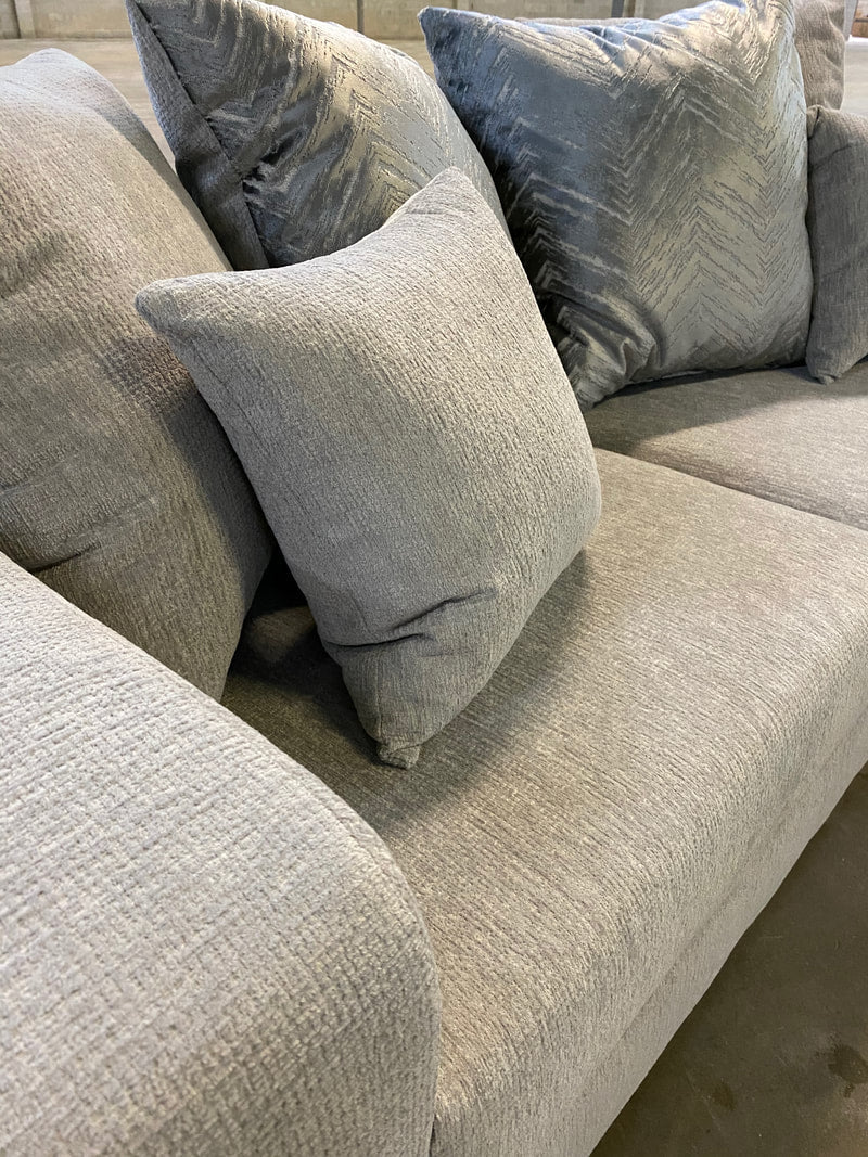 Monroe Dove Sofa & Loveseat
