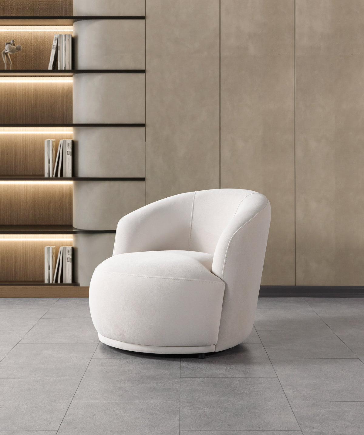 Bonita Ivory Velvet Sofa & Loveseat