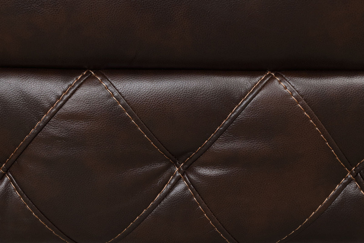 Osias Brown Manual Loveseat