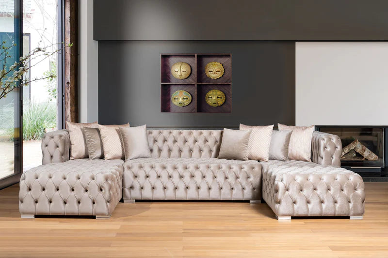 POLARIS - Polo Mink U Shape Sectional