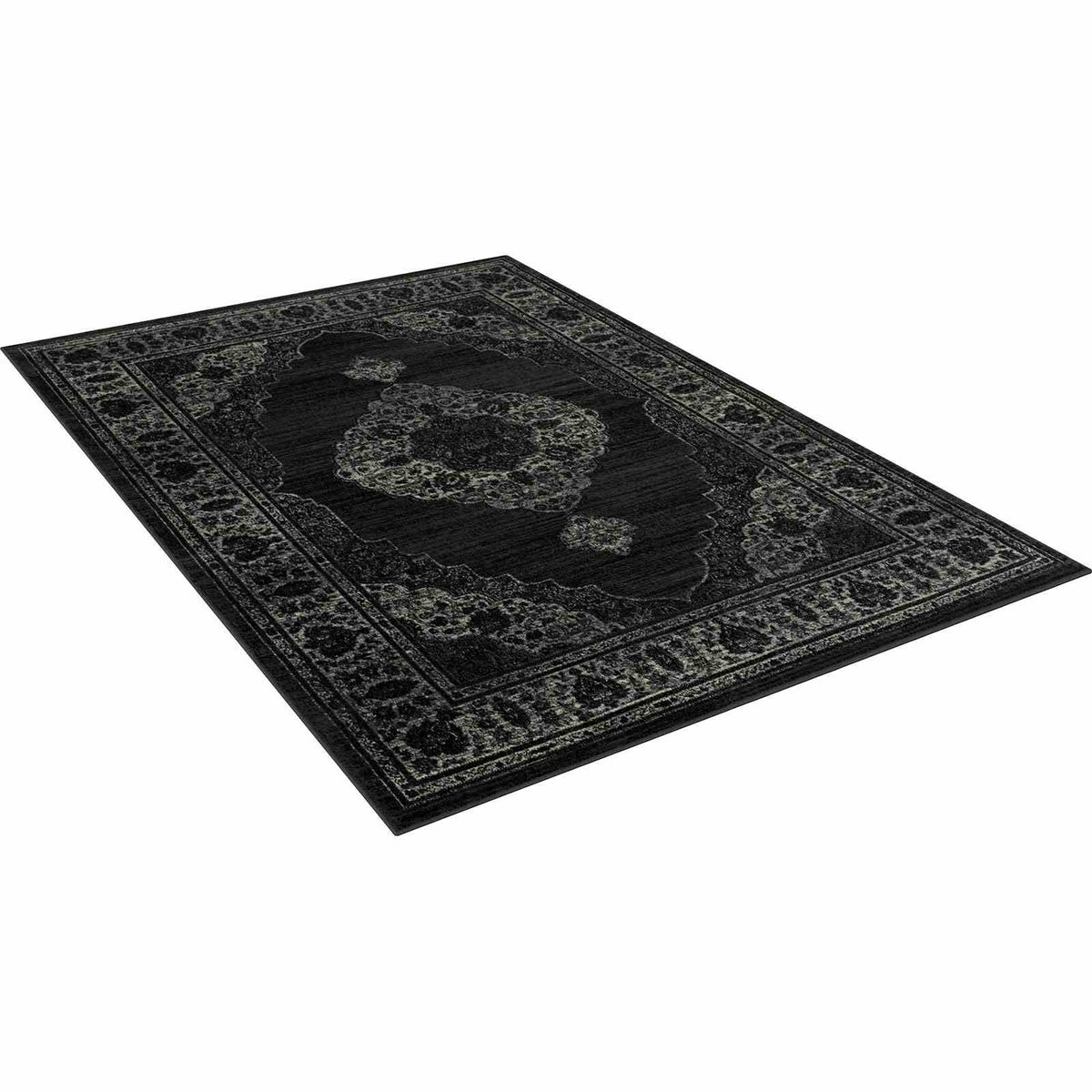 Kozlu Dark Gray Area Rug