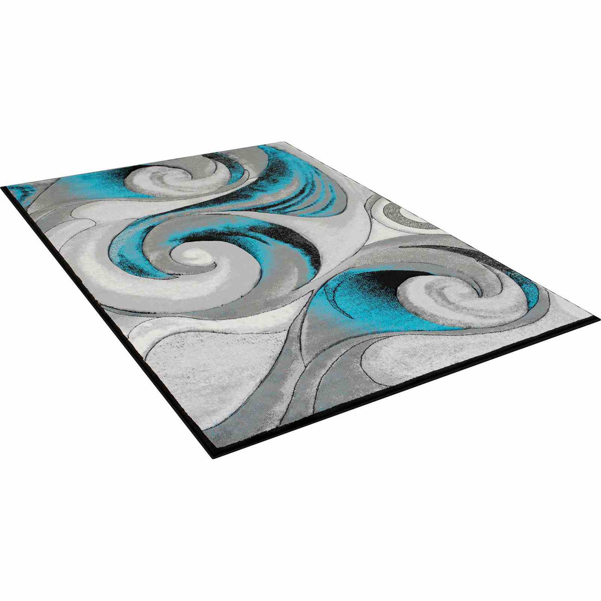 Niksar Turquoise Area Rug