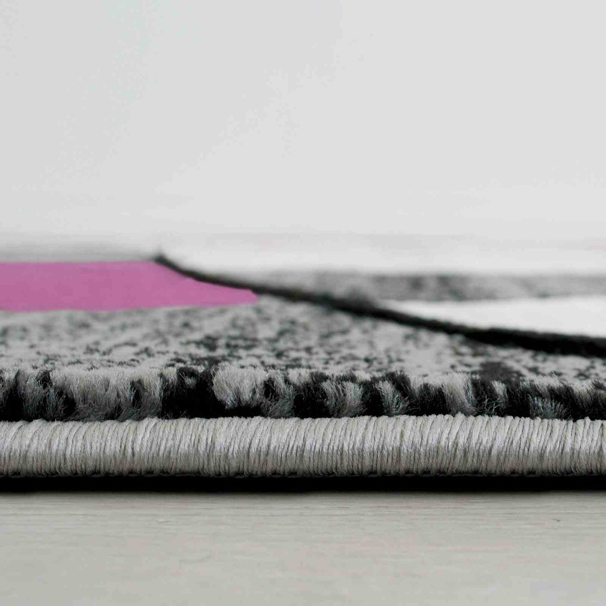 Niksar Gray/Purple Area Rug