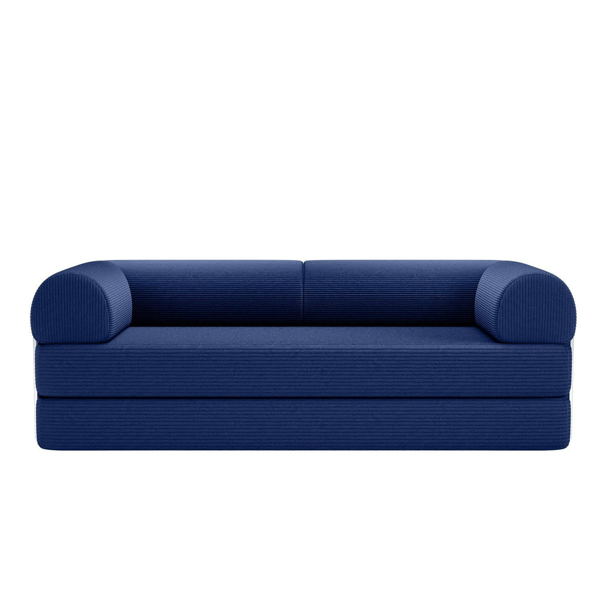 Perri Blue 79" Compressed Sofa