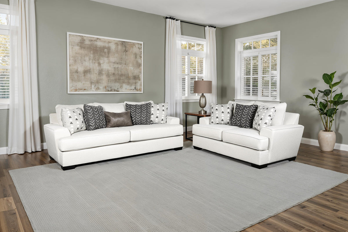 Hyde Park Gray Oversized Sofa