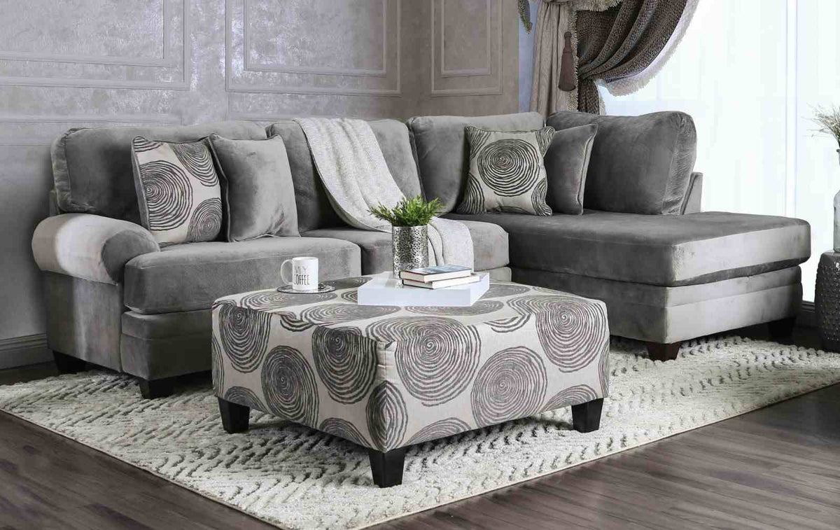 Bonaventura Gray Sectional