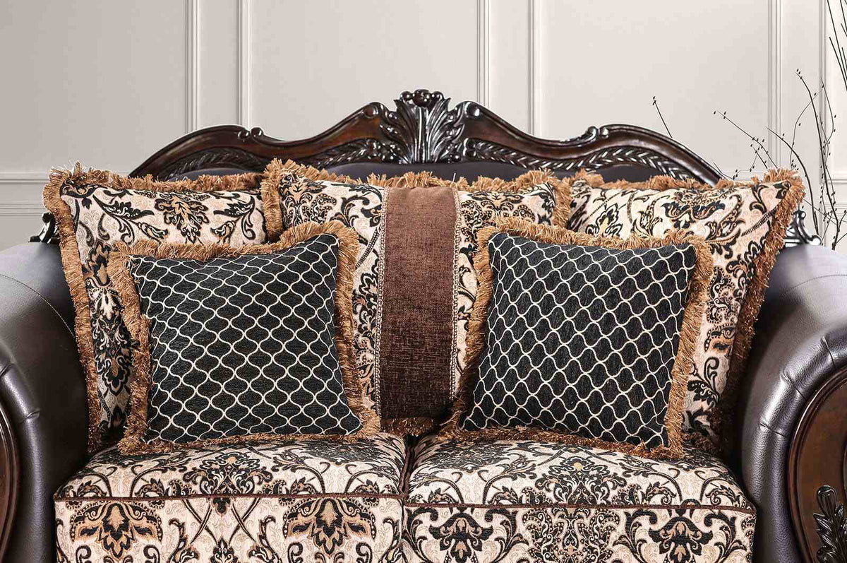Jamael Brown/Espresso Sofa