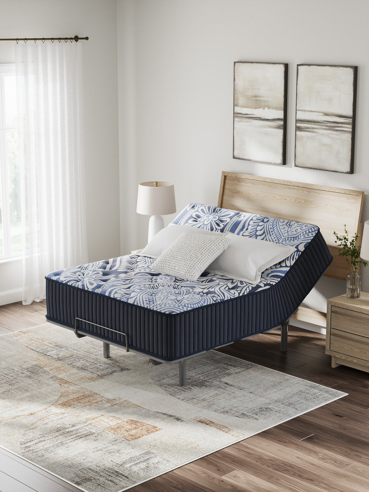 Soho Blue 15" Firm Queen Luxe Mattress