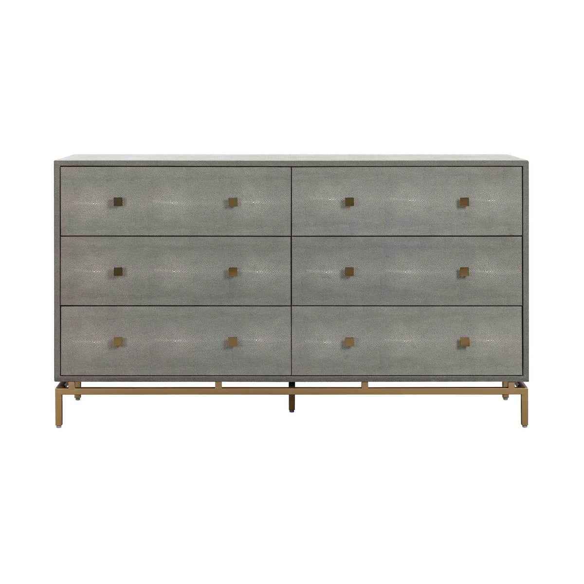 Pesce Shagreen 6 Drawer Dresser - UK