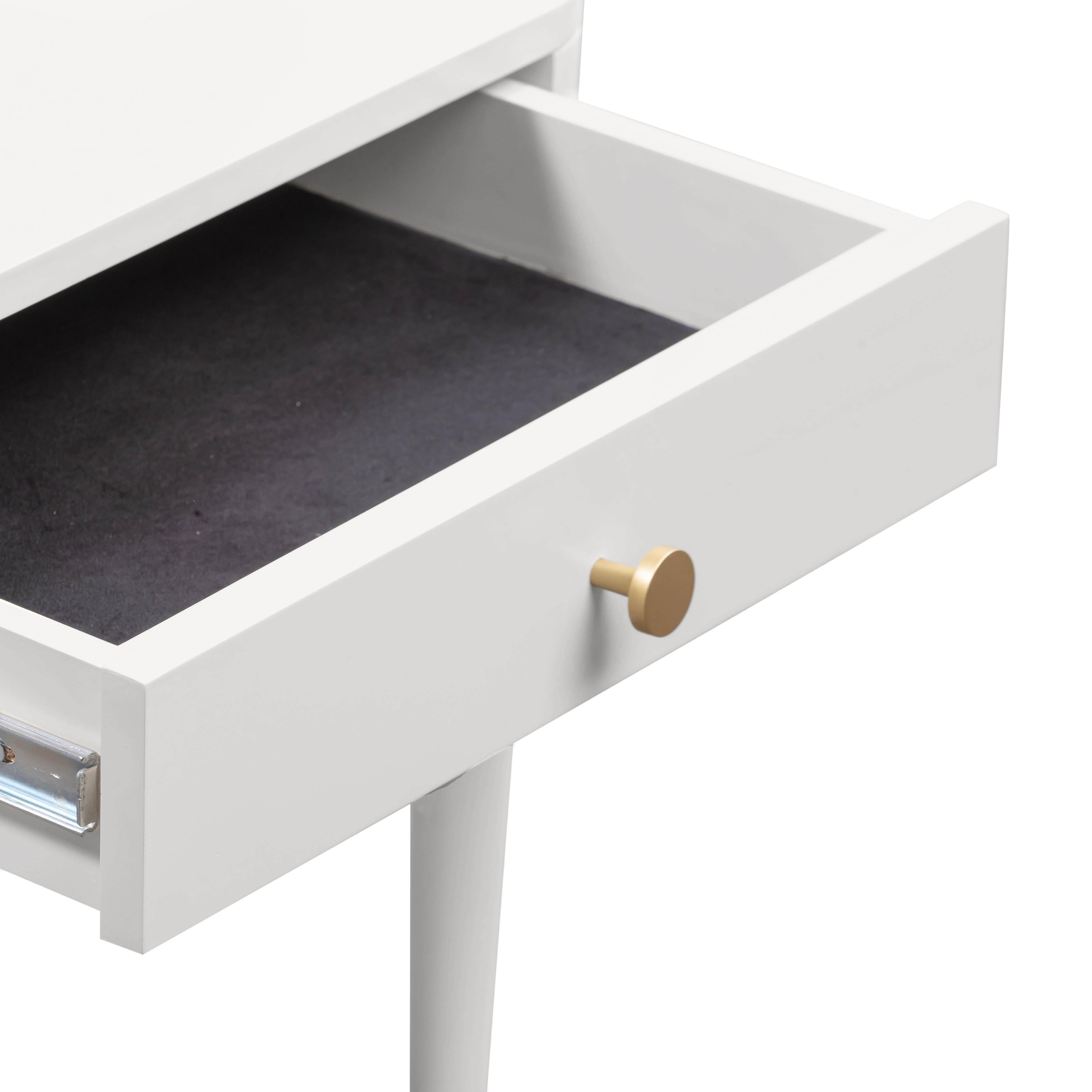 Julieta Cream Nightstand - UK