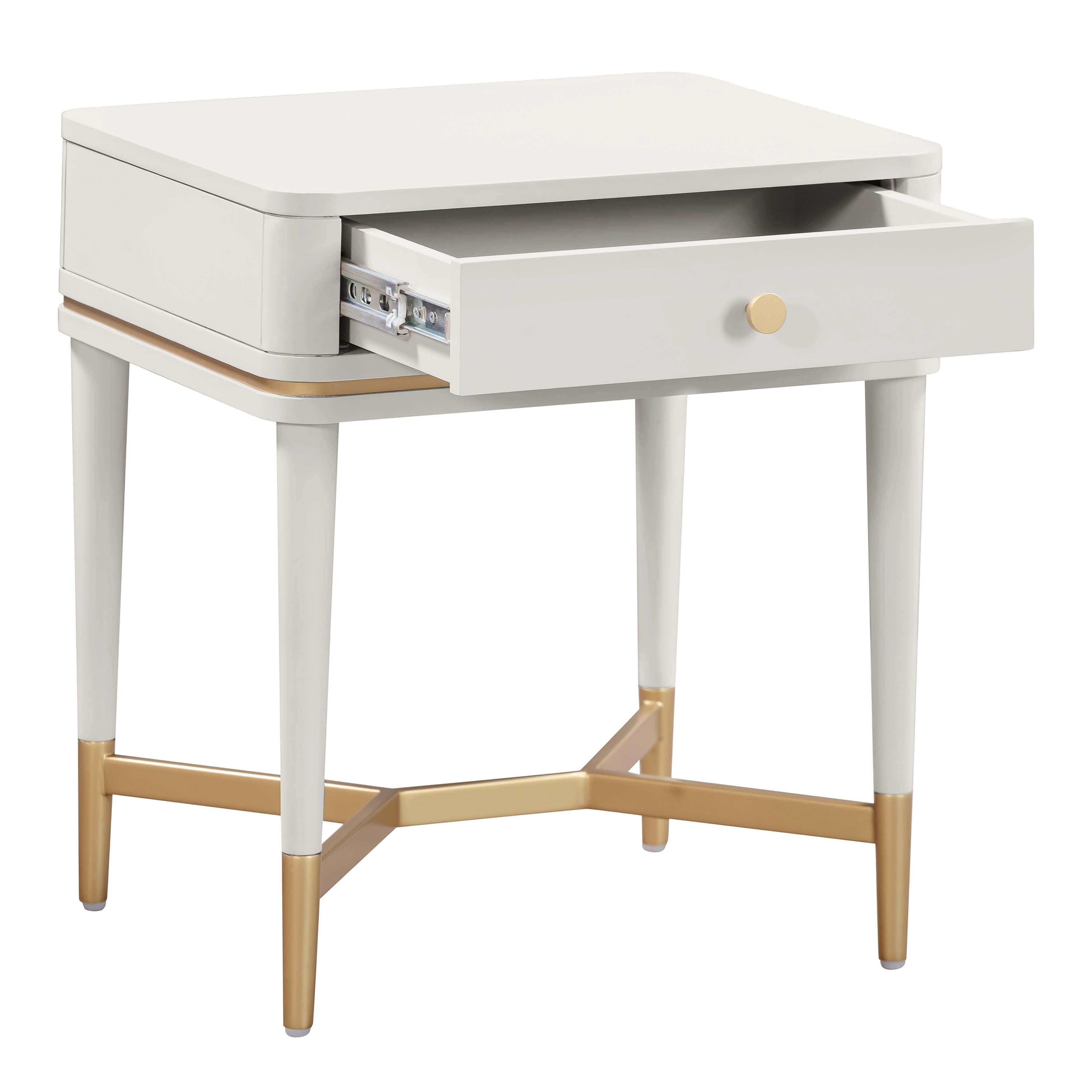 Julieta Cream Nightstand - UK