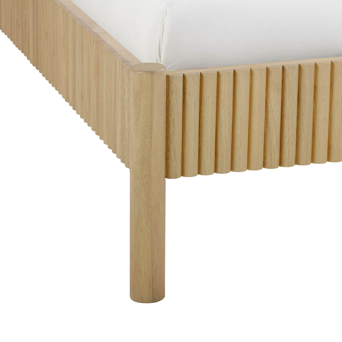 Tyla Natural Wood Queen Bed