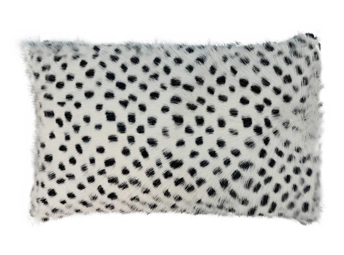 Genuine Goatskin 12x20 Inch Pillow