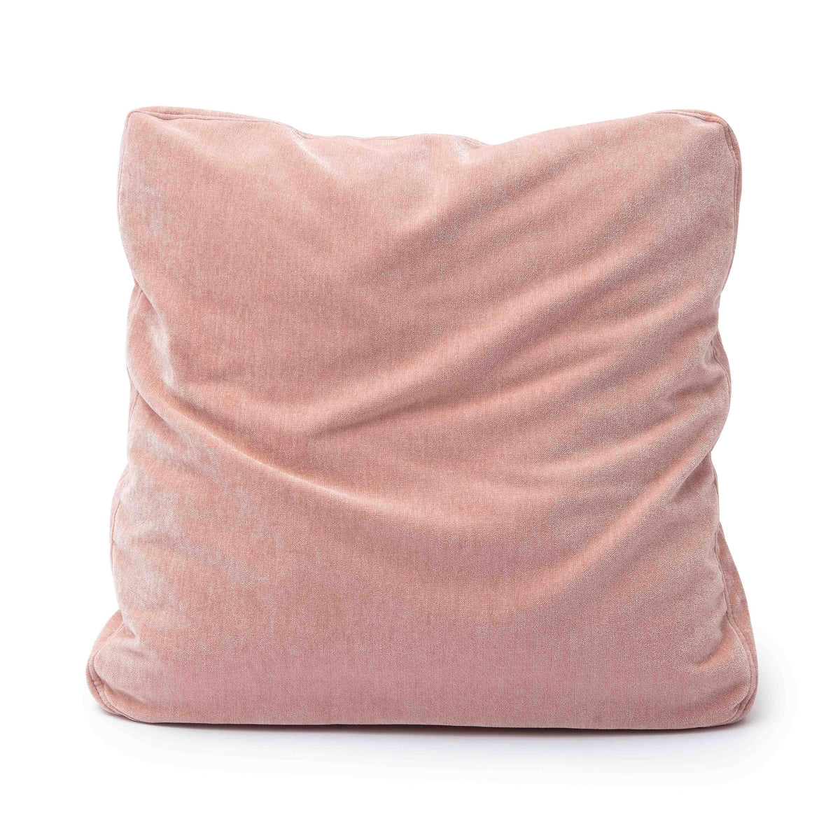 Tipsy Rose Upcycled Chenille 20" x 20" Square Floppy Pillow