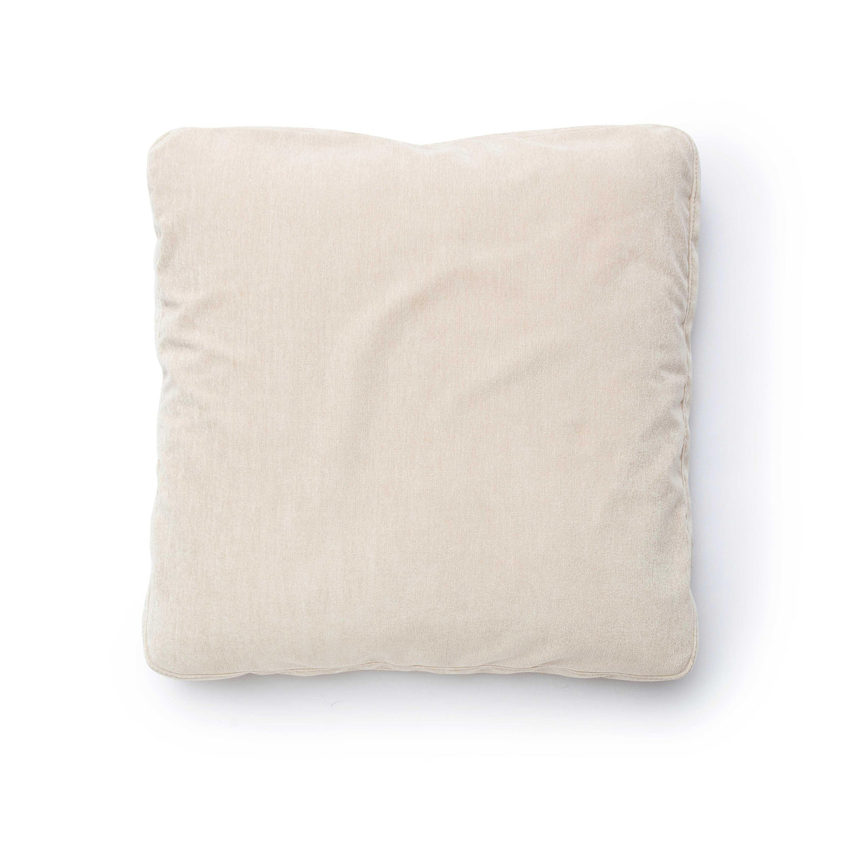 Tipsy Taupe Upcycle Chenille 24" x 24" Square Floppy Pillow