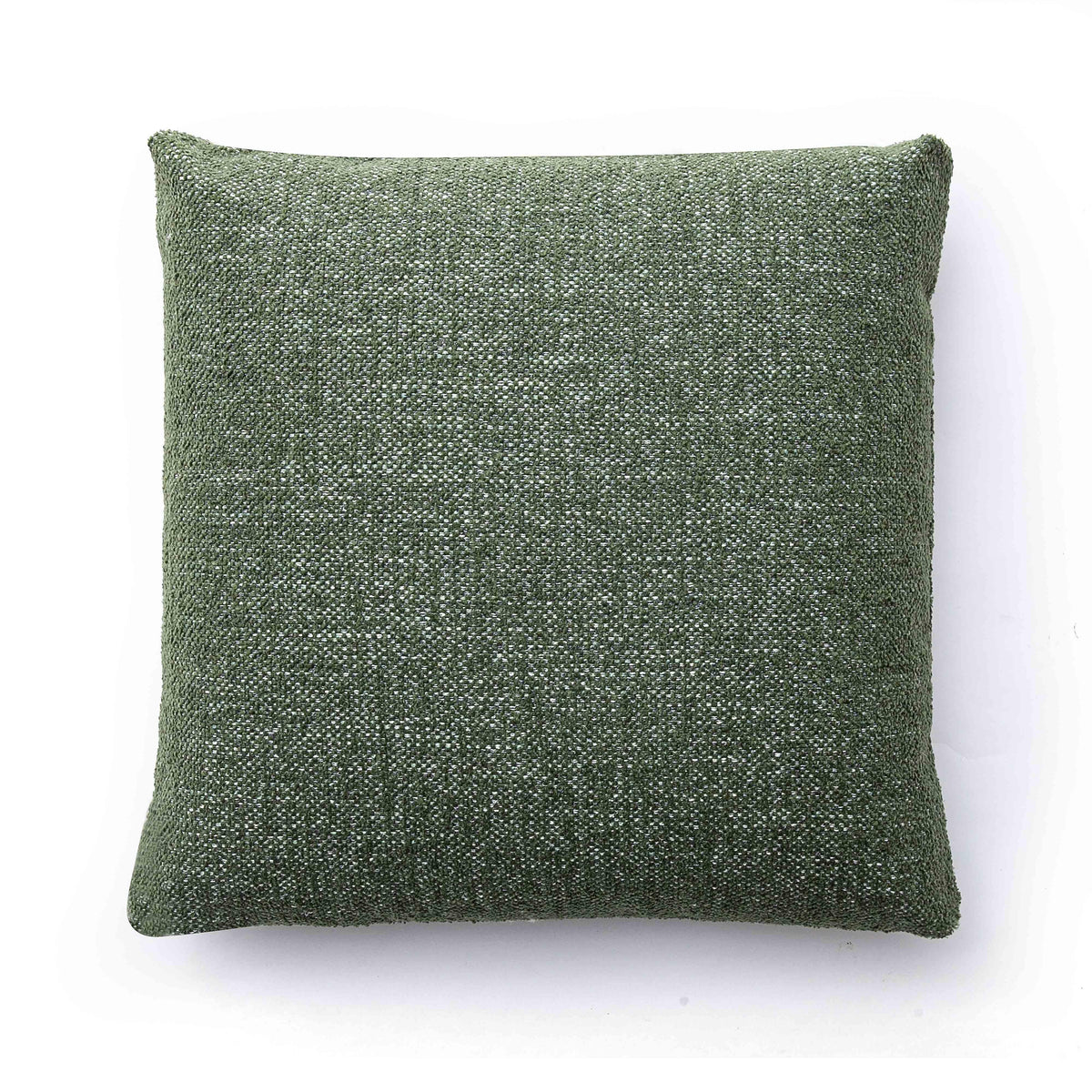 Malolo Green Basketweave 16 inch Square Vegan-Down Pillow