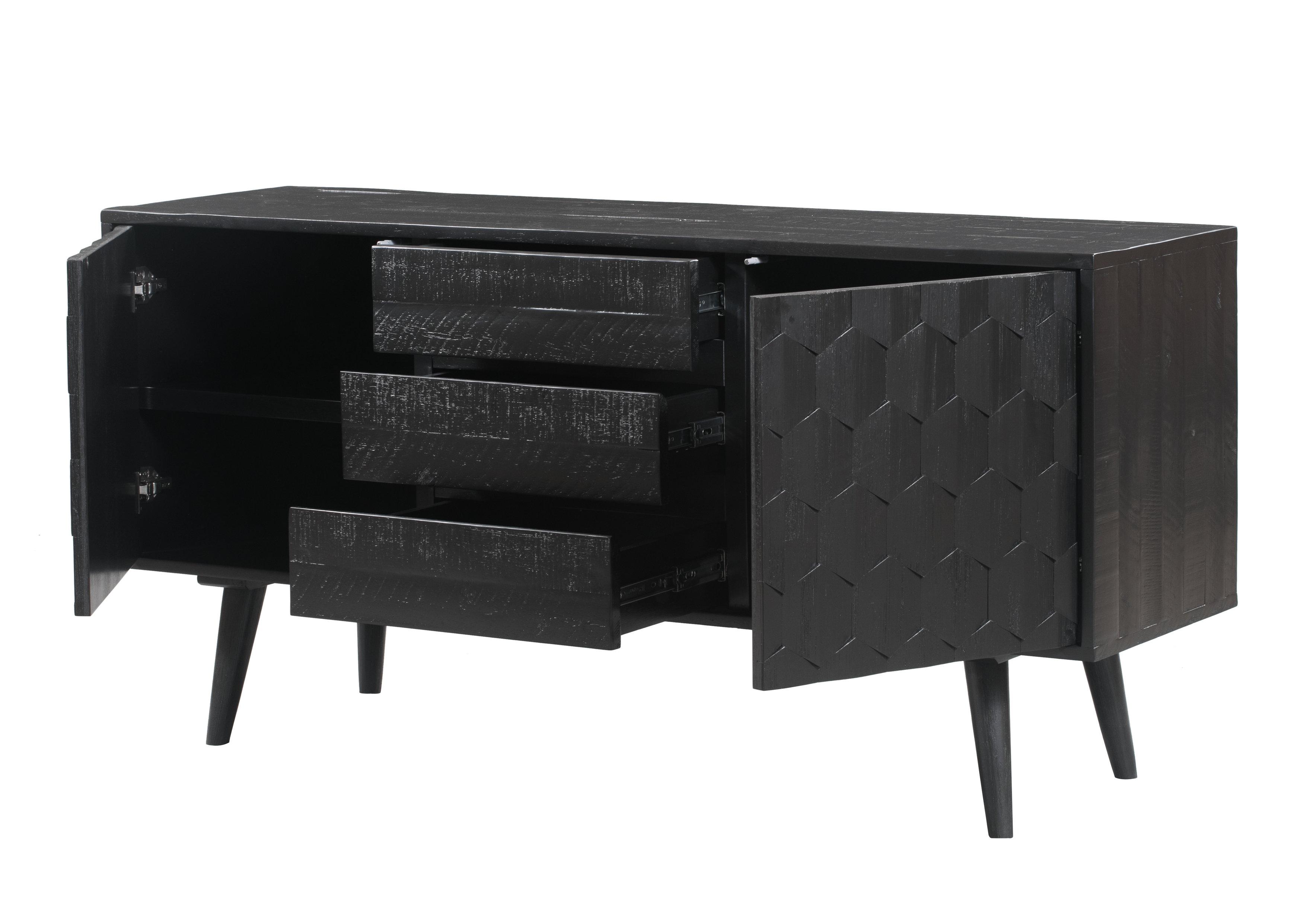 Valentina Black Buffet