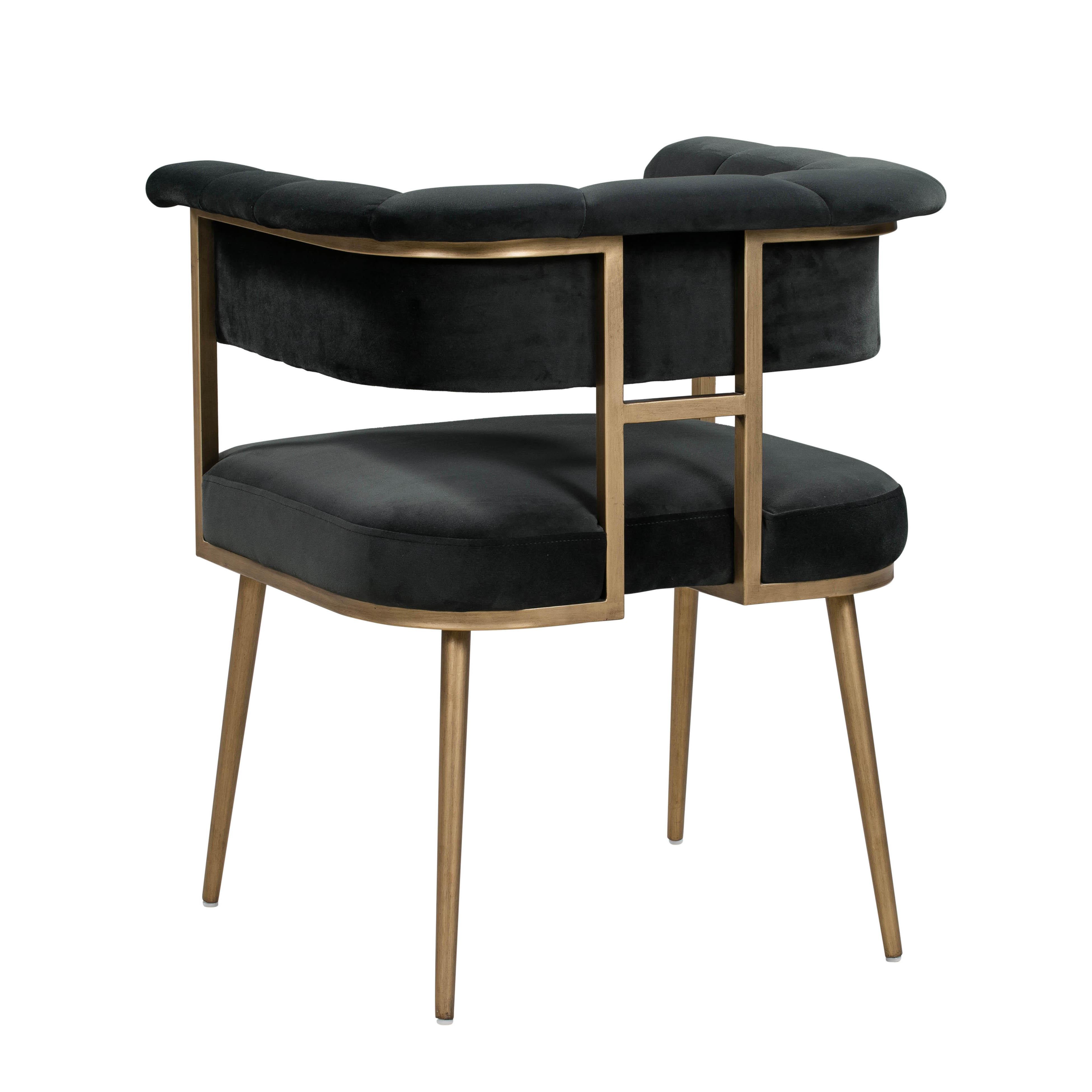 Astrid Grey Velvet Chair - UK
