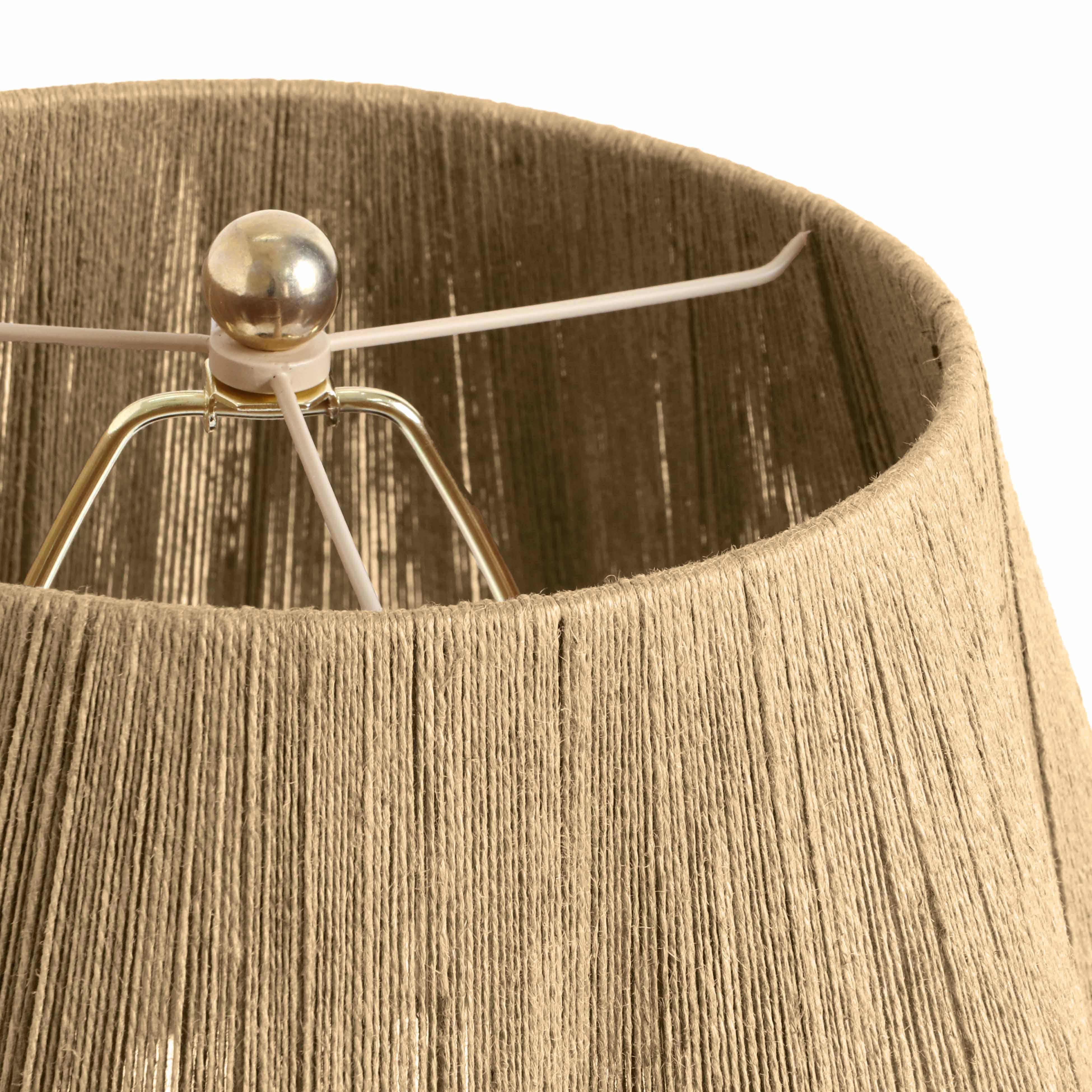 Corrine Natural Jute Table Lamp
