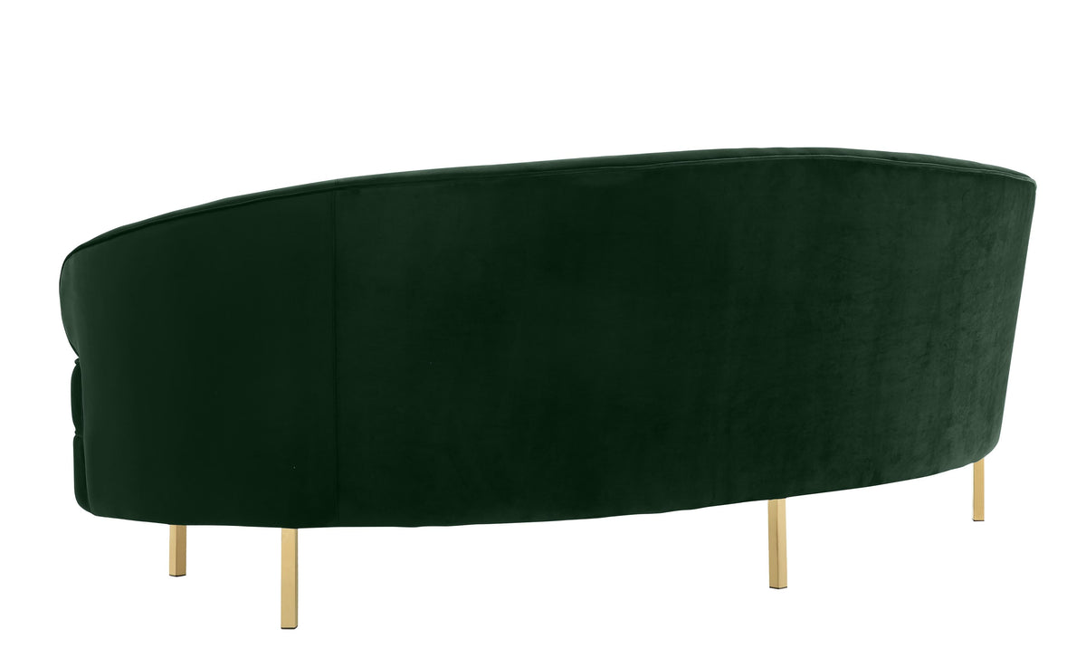 Baila Forest Green Velvet Sofa