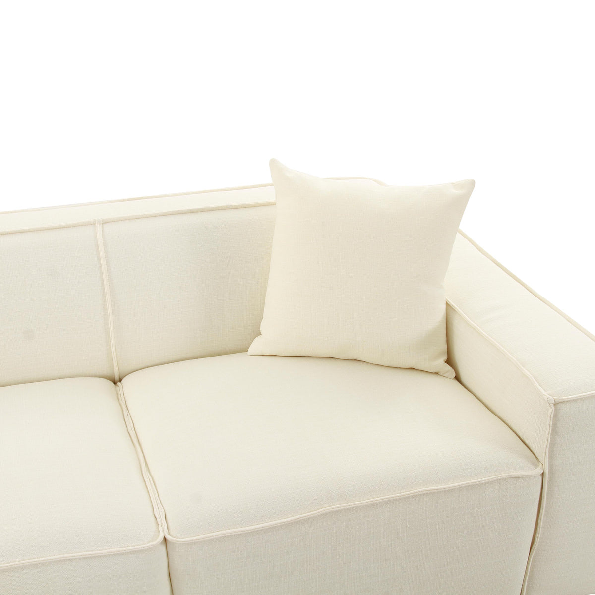 Olafur Cream Linen Sectional