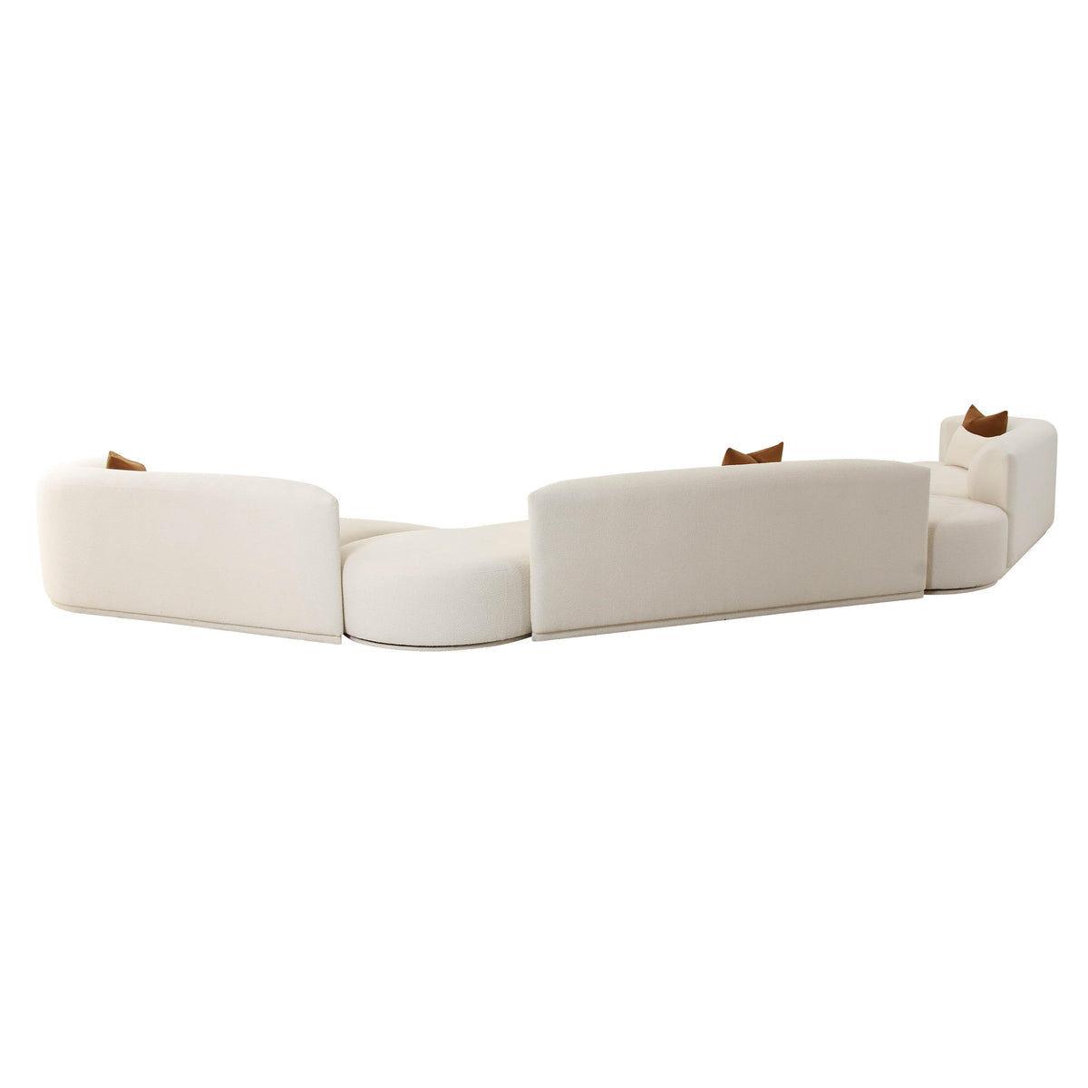 Fickle Cream Boucle Modular Sectional