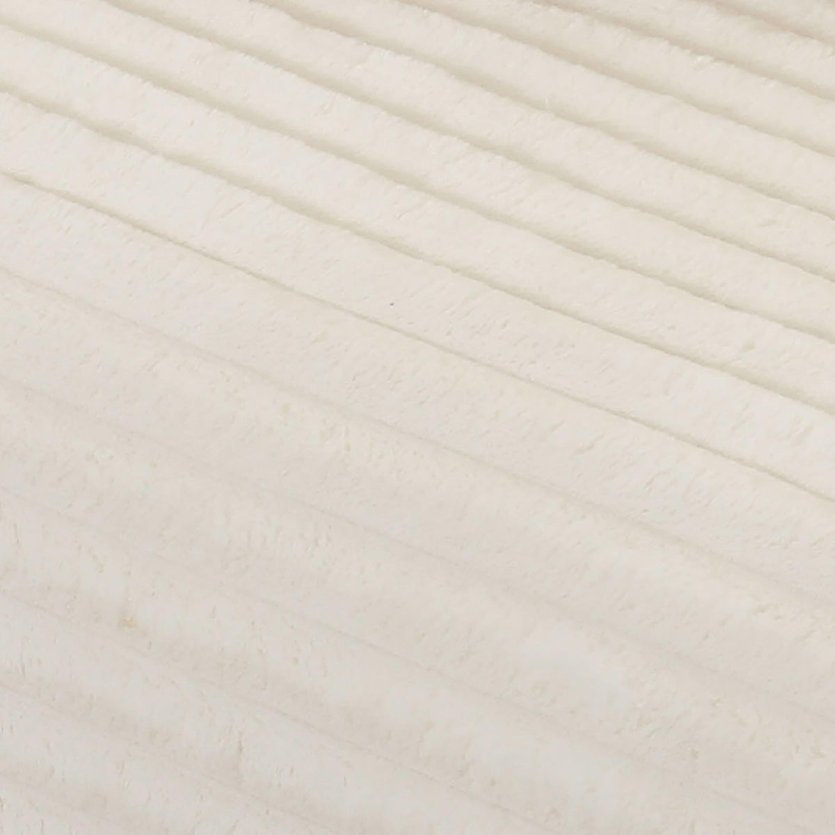 Tarra Fluffy Oversized Cream Corduroy Modular LAF Sectional