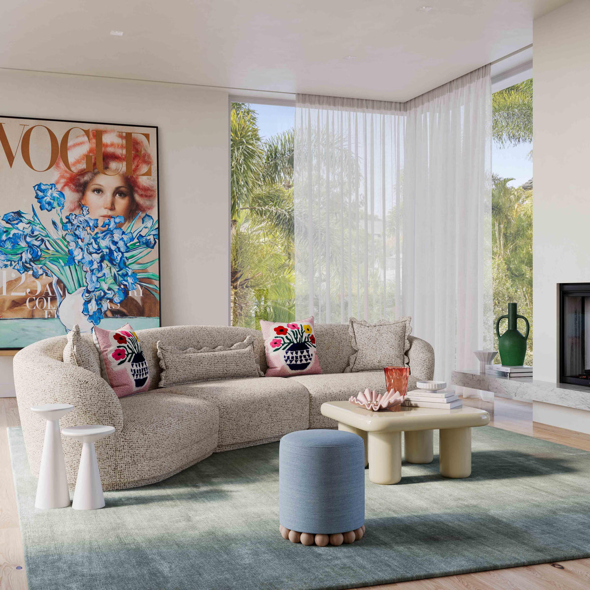 Marion Two-Tone Sectional