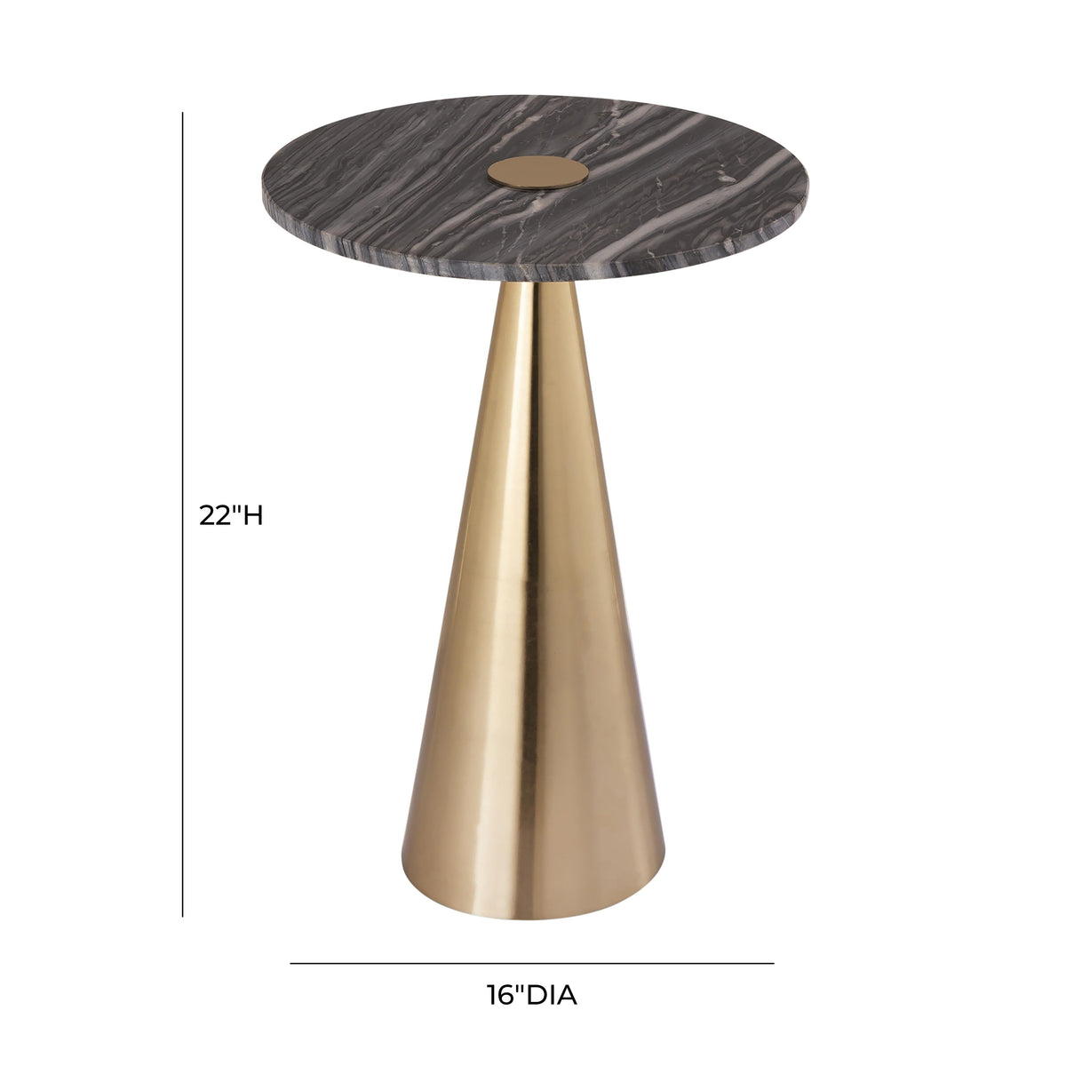 Addyson Marble Side Table - UK