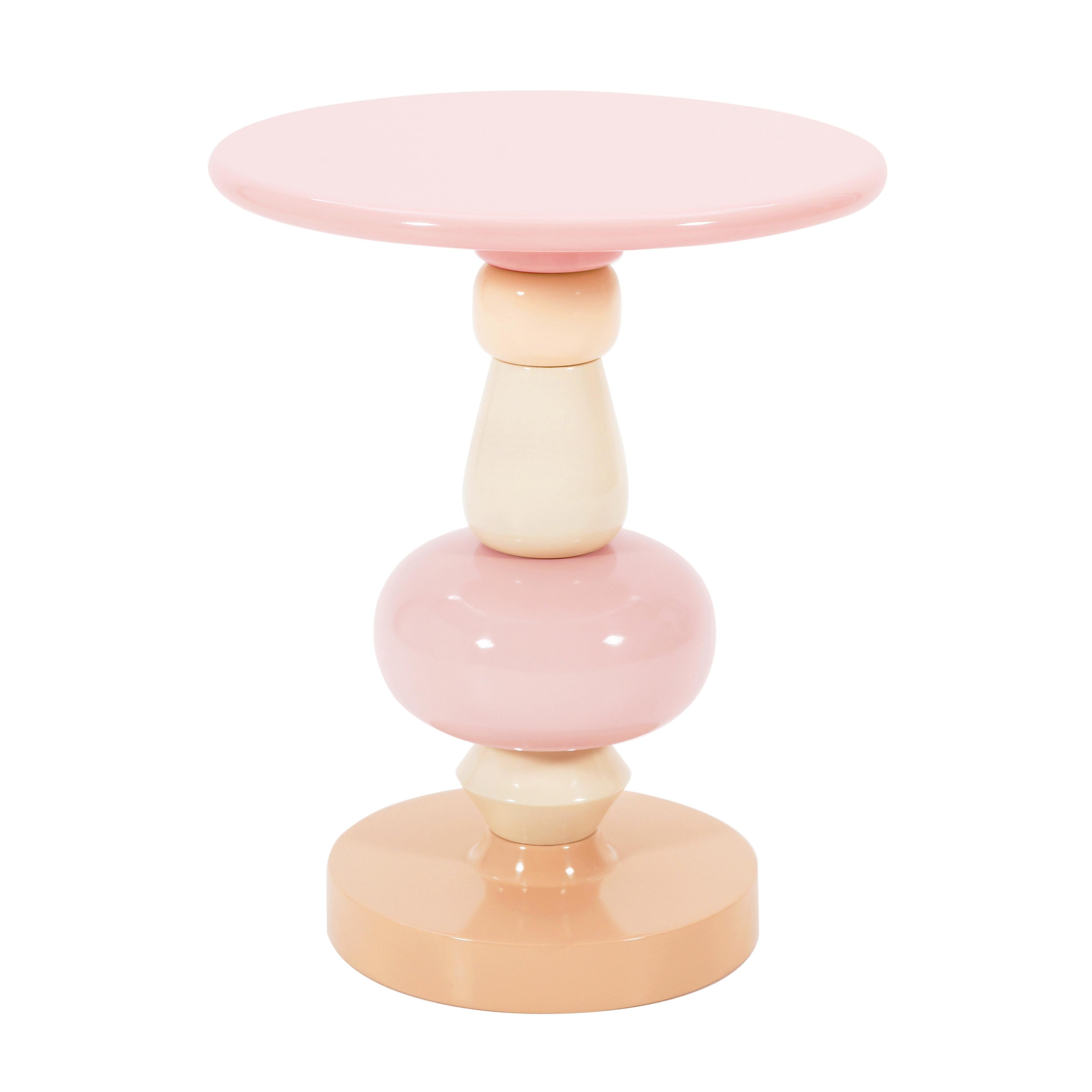 Totem Earth Tones Side Table