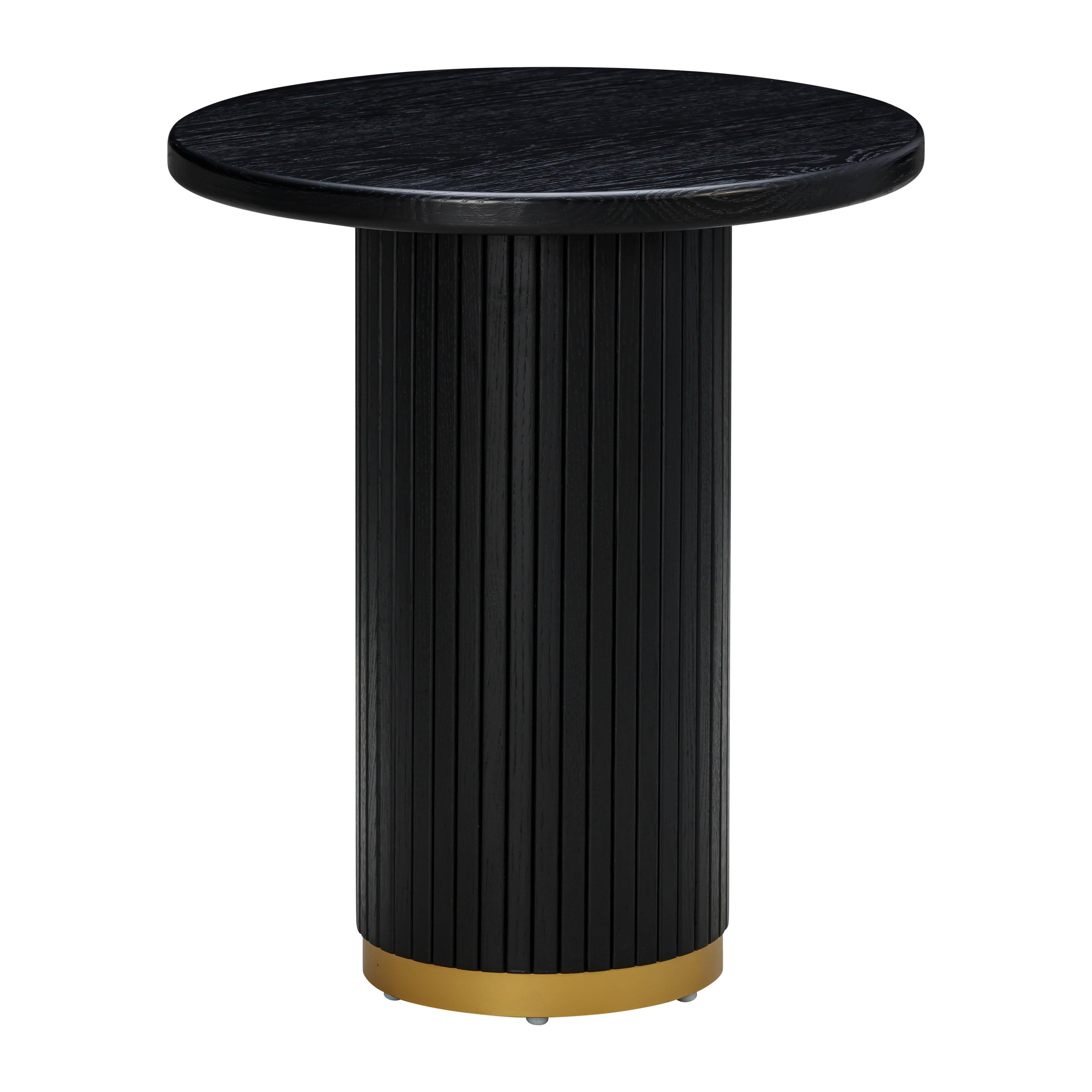 Chelsea Black Oak Entry Table