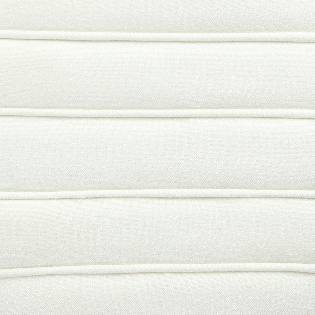 Pouch Cream Chenille Ottoman