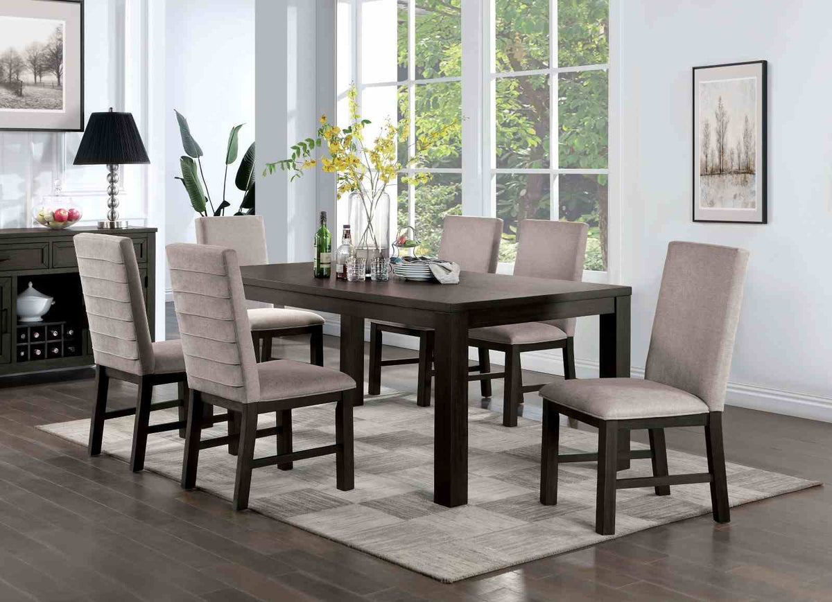 Umbria Antique Black/Gray Side Chair