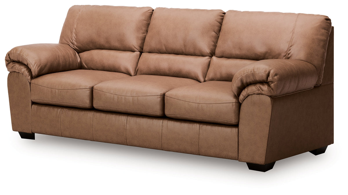 WillowBend Caramel Sofa
