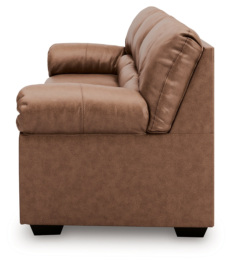 WillowBend Caramel Sofa